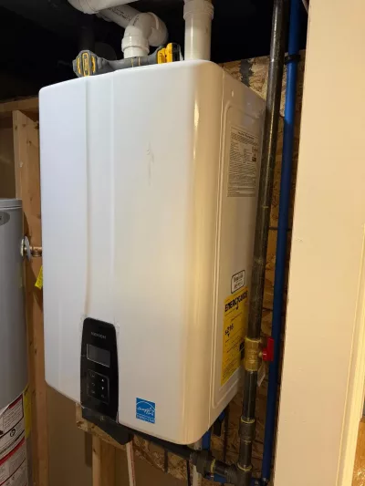 Residential boiler system example for repair vs replace guidance