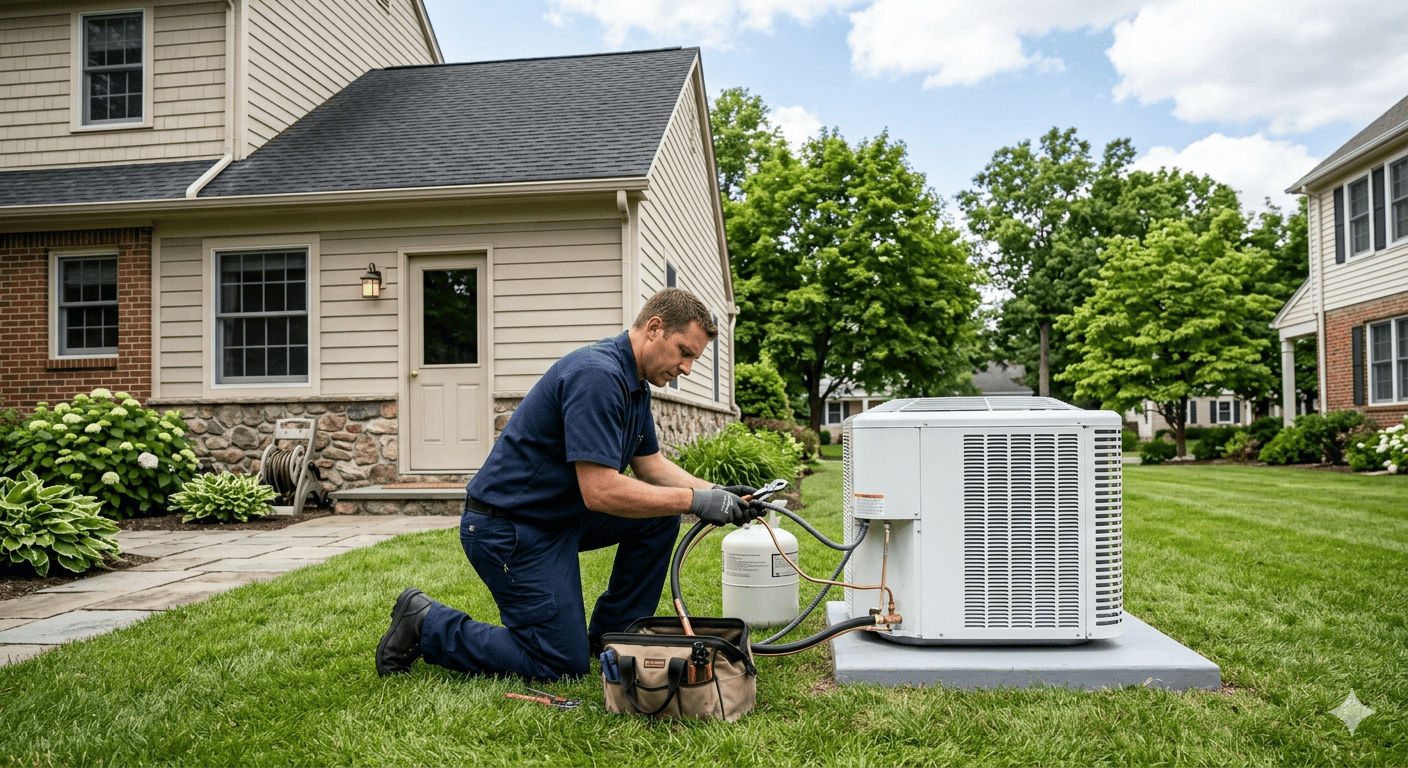 AC installation Pittsford NY MGM Heating Cooling